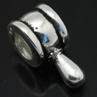   hammer Sterling Silver European Charm Bead for Bracelet/Necklace X159C