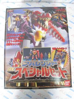 Power Ranger DINO Thunder Abaranger DX Thundersaurus Megazord Special 