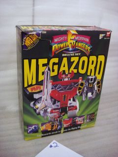   Morphin Power Rangers Deluxe Dinozord Megazord Complete + Box #2