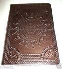   BUFFALO LEATHER HAND TANNED INDIAN LARGE SKETCH JOURNAL HANDMADE PAPER