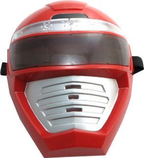   Rangers Sentai Operation Overdrive Boukenger Kids Face Mask Red Ranger