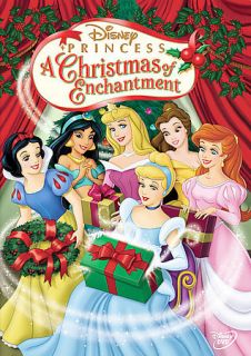 Kids DVD   Disney Princess   A Christmas of Enchantment (DVD, 2005 