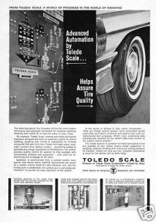 1963 Toledo Scale Kelly Springfield Texas Electro Instruments Vintage 