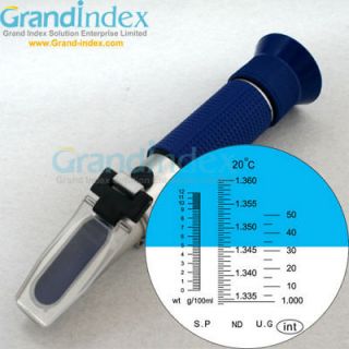 BLUE RUBBER STRIP RHC 200ATC CLINICAL VETERINARY URINE REFRACTOMETER