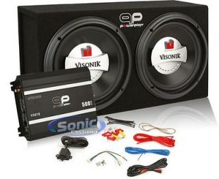 Visonik VPB210PK Bass Package w/ Amplifier, Amp Kit & Loaded Dual 10 