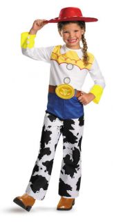 Girls Toy Story Jessie Halloween Costume Kids Dress Up 3T 4T S M 