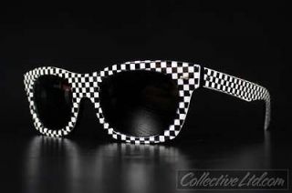 2011 Supreme The Alton Sunglasses Checkered Black White