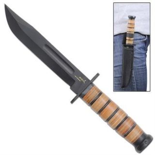   1045 Steel Tactical Survival Knife K Knife Bar Knife Replica Full Tang