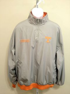 Tennessee Vols Team Pullover wind jacket   sz. Large long sleeve 