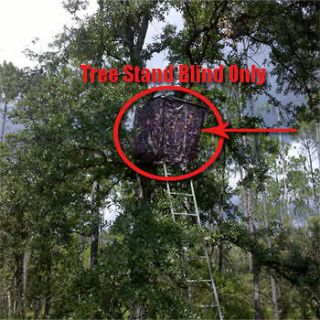   Deer BLIND Wrap for 2 Man Ladder Tree Stand camo decoy cover treestand