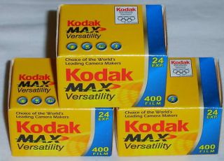 KODAK MAX 35mm FILMS LOMO EXPIRED OUT OF DATE iso 400 35mm Film
