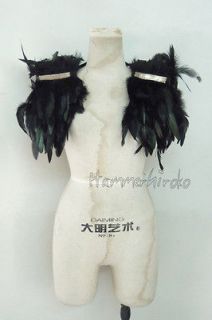 Gothic Punk Rock Japan Lady Gaga sexy fashion Show clothes Shawl Vest 