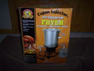 Cajun Injector Brand propane turkey fryer seafood boiler steamer 30 qt