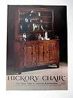 Lane Hickory Chair American Reproduction Furniture 1985 print Ad 