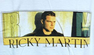 RICKY MARTIN ENTERPRISES RM 1999 VERY RARE ORIGINAL WINTERLAND MEDIUM 