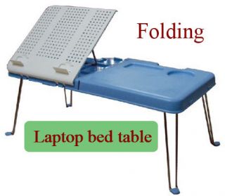 Folding Laptop Desk Notebook Stand Bed TV Tray PC Table