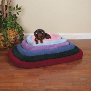 Med/Large bumper style sherpa Fleece Crate cage mat Pad DOG Kennel PET 