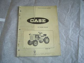 CASE 120 lawn and garden tractor tractors parts catalog manual book