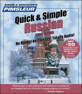 Pimsleur Russian   Russian I 3e (2004)   New   Compact Disc