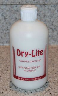 Dry Lite Amputee Lubricant/Lotion 18 Fl. Oz.   Prosthetic Liner