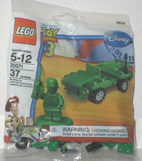 LEGO DISNEY TOY STORY 3 MILITARY SOLDIER & VEHICLE