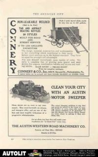 1924 Austin Western Street Sweeper Truck Ad Carey Hiway