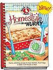 NEW Gooseberry Patch HOMESTYLE IN A HURRY Cookbook