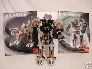 EXO TOA Lego Bionicle 8557 2002 exo toa Titan Huge 378 pc set 100% 