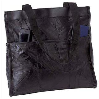 Leather shopping bag bags travel beach
