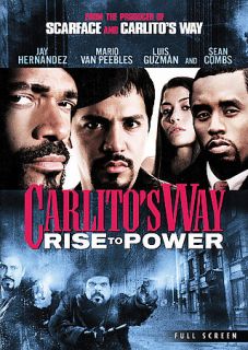 Carlitos Way Rise To Power DVD, 2005, Full Frame