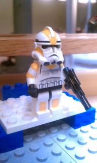 Lego Star Wars Custom Clone Trooper Waxer 212th Attack Battalion Type 