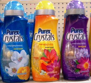 PUREX COMPLETE CRYSTALS SOFTENER LAUNDRY ENHANCER ~ 3 SCENT CHOICES 
