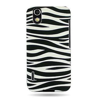   Faceplate Hard Cover Case For Sprint LG Marquee LS855 Phone Zebra Skin
