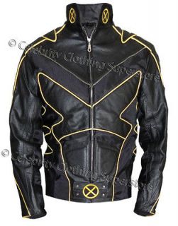 NEW WOLVERINE X MEN 2 UNITED   Leather Jacket (All Sizes) (XXXS, to 