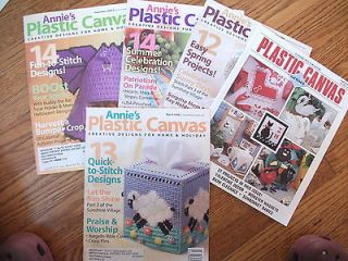   Annies Plastic Canvas 2006 & Leisure Arts PC Corner 1991 Patterns