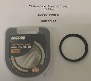 40.5mm UV Filter SUPER SLIM MC MULTI COATED Digital Lens Filter Jacobs