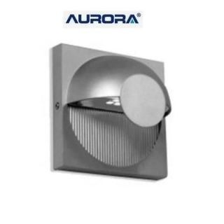 AURORA ALUMINIUM LED WALL LIGHT GARDEN OUTDOOR PATHS IP44 EXTERNAL 