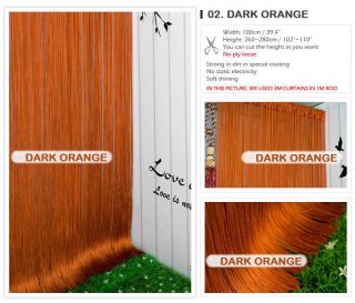 orange curtains in Curtains, Drapes & Valances