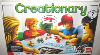 NEW Creationary Lego Building Board Game 3844 Legos NIB