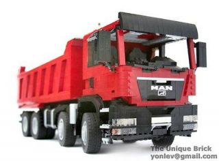 Lego Custom Model MAN TGS Truck  Instructions Manual [technic city 