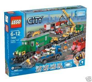 Lego City Town #7898 City Cargo Train Deluxe New Sealed