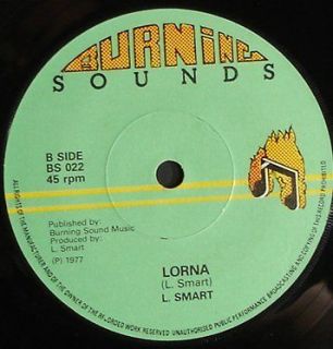 LEROY SMART Music Sweet / Lorna ORIGINAL BURNING SOUNDS 7 LISTEN
