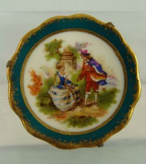 Vintage Limoges Fragonard Miniature Plate