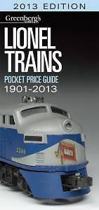 LIONEL TRAINS POCKET PRICE GUIDE Greenbergs value book O GAUGE 2013