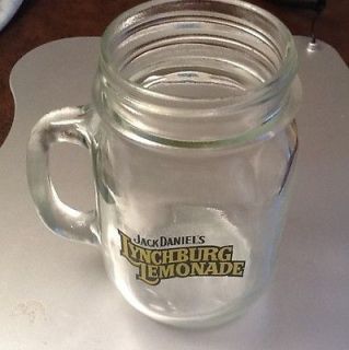   Lynchburg Lemonade Whiskey Tea Jar Glass # liquor promo vintage old