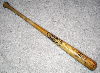   Puckett signature nameplate Louisville Slugger baseball bat TWINS HOF