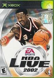 Microsoft Xbox   NBA Live 2002   Complete Video Game