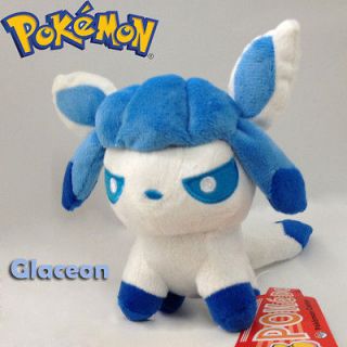   Pokemon Plush Glaceon Glacia Soft Toy Stuffed Animal Doll Cuddly Toy