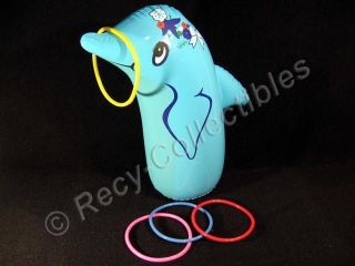   Dolphin Ring Toss Carnival Activity Game Tropical Party Supplies Luau