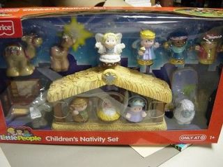Fisher Price Little People Childrens Christmas Nativity Set NEW